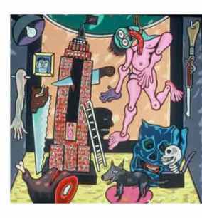 Luis Cruz Azaceta, 1979, Window